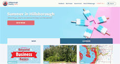 Desktop Screenshot of hillsboroughcounty.org