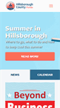 Mobile Screenshot of hillsboroughcounty.org